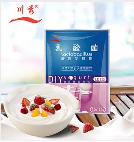 Закваски и косметика для дома -  Китай -  Закваска `Чуаньсю`<br />  для йогурта , уп. 10 пак.*1г, арт. 10_Yogurt_CHuansu